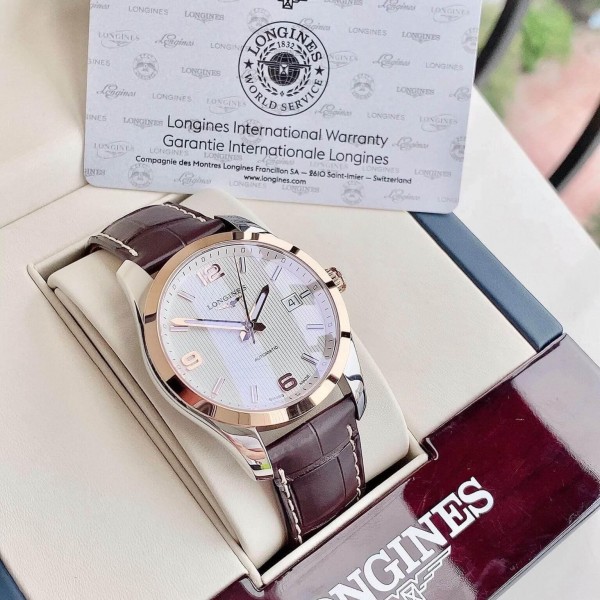 NG H NAM LONGINES CONQUEST CLASSIC AUTOMATIC SILVER DIAL